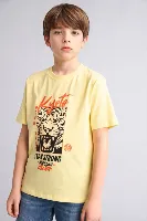 Resim Defacto Erkek Çocuk T-shirt H4513A8/YL92