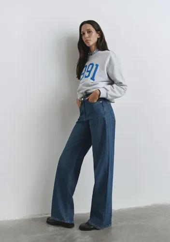 Resim Mavi Malibu Mid Kadın Jean Pantolon M1010152-90516