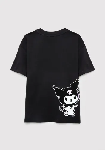Resim Mavi Kız Çocuk T-shirt M7610474-70087