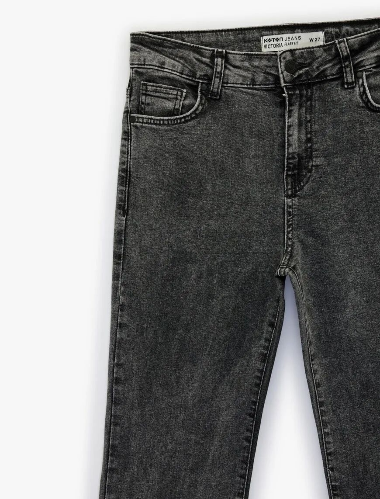 Resim Koton Kadın Jean Pantolon 6SAL40118MD