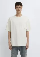 Resim Mavi Erkek T-shirt M0613329-70140