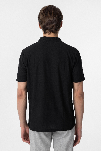 Resim Süvari Waffle Sıfır Yaka Erkek T-shirt Sts1014000001