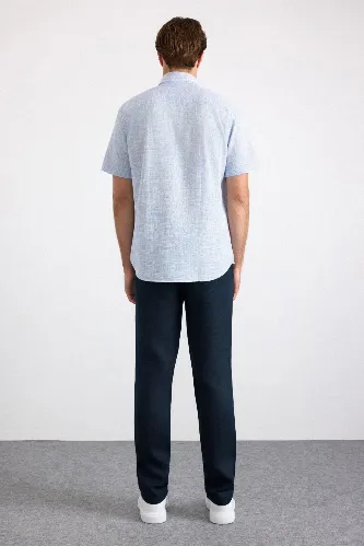 Resim Süvari Cotton Regular Kısa Kol Erkek Gömlek Sgm2017700002