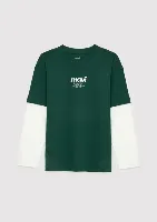 Resim Mavi Erkek Çocuk T-shirt M6610488-71932