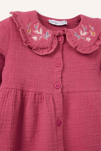 Resim Defacto Kız Bebek Elbise G8141A5/BR123