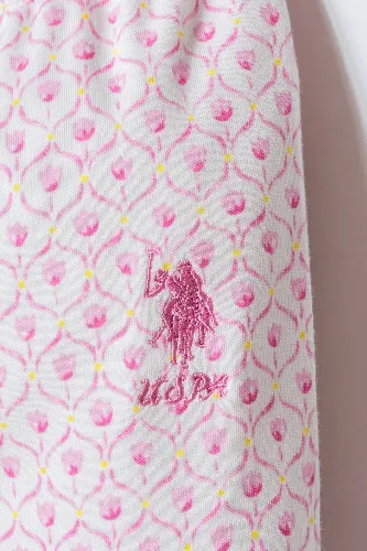 Resim U.S. Polo Assn Bebek Kız Bebek Pijama Takım USB3020