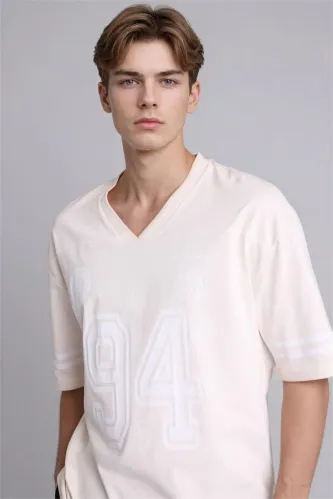 Resim Defacto Erkek T-shirt H3528AX/ER137