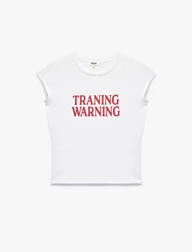 Resim Koton Kadın T-shirt 6SAK10256NK