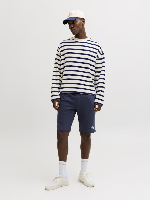 Resim Jack & Jones Jpstgordon Brandon Sweat Shorts Mıd Erkek Penye Şort 12292136