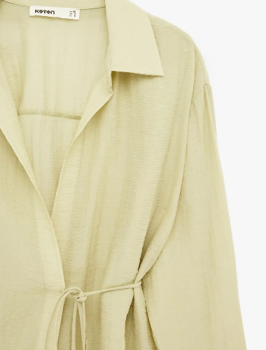 Resim Koton Kadın Bluz 6SAK60173UW