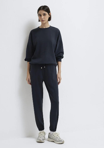 Resim Mavi Kadın Kanvas Pantolon M1600453-900