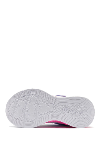 Resim Skechers FLUTTER HEART LİGHTS - GROOVY SWİRL Kız Çocuk Spor Ayakkabı 303253L LVAQ