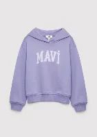 Resim Mavi Kız Çocuk Sweat M7S10147-70557