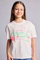 Resim Defacto Kız Çocuk T-shirt H7246A8/ER98