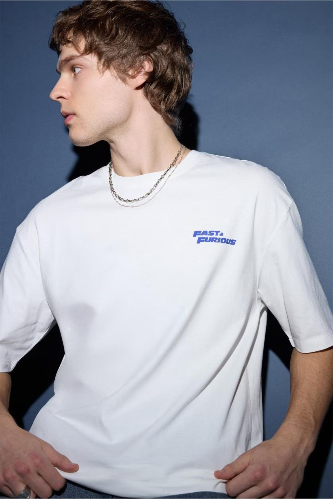 Resim Defacto Erkek T-shirt F5346AX/ER105