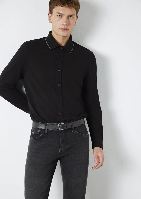 Resim Mavi Erkek Uzun Kol Gömlek M0211867-900