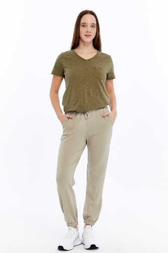 Resim Viole&More Kadın Eşofman Alt 5464 Modal Paça Lastikli