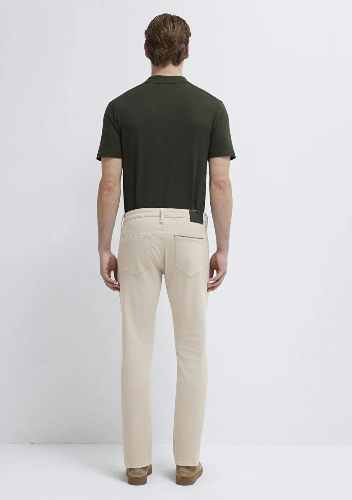 Resim Mavi Marcus Erkek Kanvas Pantolon M00351A2795