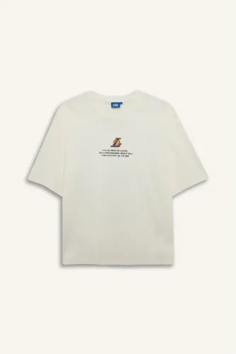 Resim Defacto Erkek T-shirt E4864AX/ER105