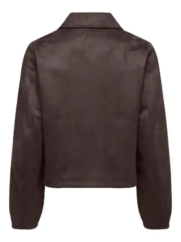 Resim Only Onlcarolına Faux Suede Zıp Jkt Cc Otw Kadın Mont 15373316