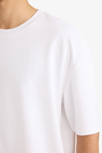 Resim Defacto Erkek T-shirt X3926AZ/WT34