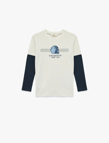 Resim Koton Erkek Çocuk Sweat 6WKB10379TK