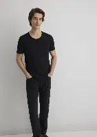 Resim Mavi Erkek T-Shirt M064681-900