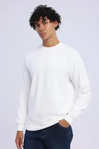 Resim Selanik Basic O Yaka Erkek Sweat