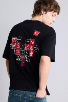 Resim Defacto Erkek T-shirt H0573AX/BK81