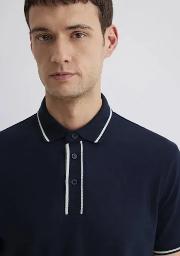 Resim Mavi Erkek T-shirt M0612648-80872