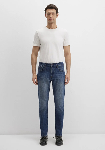 Resim Mavi Milan Authentic Erkek Jean Pantolon M0081090816