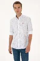 Resim U.S. Polo Assn. Marola Erkek Dokuma Gömlek 2108427