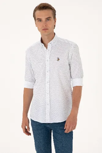 Resim U.S. Polo Assn. Marola Erkek Dokuma Gömlek 2108427