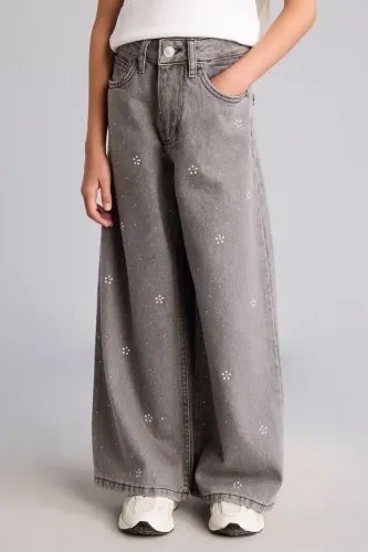 Resim Defacto  Kız Çocuk Jean Pantolon I4476A8/NM18