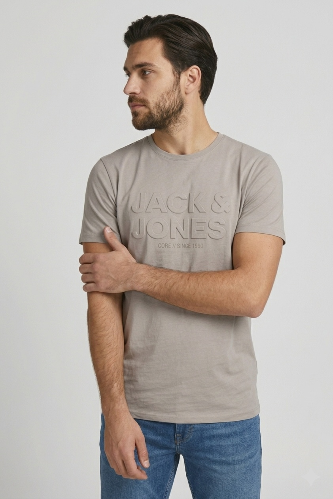 Resim Jack & Jones Jcogrow Tee Ss Crew Neck Frss26 Erkek T-Shirt 12295043