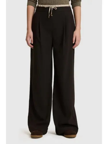 Resim U.S. Polo Assn Kadın Kanvas Pantolon Pu-14226 Rons