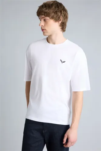 Resim Defacto Erkek T-shirt G5582AX/WT34