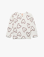 Resim Koton Kız Bebek Sweat 6WMG10088AK