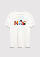 Resim Mavi Kız Çocuk T-shirt M7610426-70057