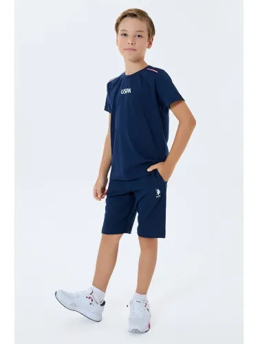 Resim U.S. Polo Assn Kids Erkek Çocuk Şort Takım Us2404-4
