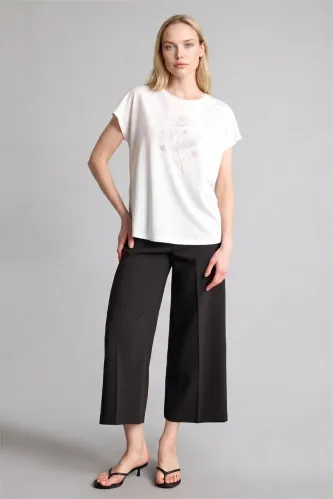Resim Defacto Kadın T-shirt H1453AX/ER105