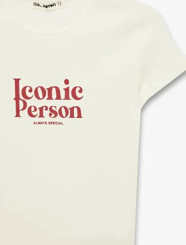 Resim Koton Kadın T-shirt 6SAL10663IK
