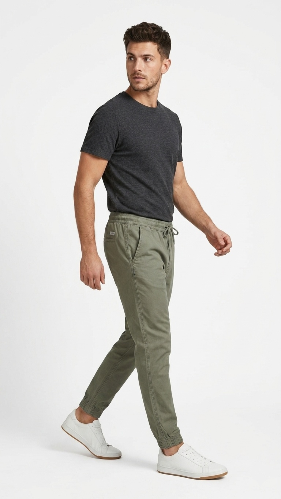 Resim Jack & Jones Jpstgordon Dylan Jogger Erkek Kanvas Pantolon 12288471