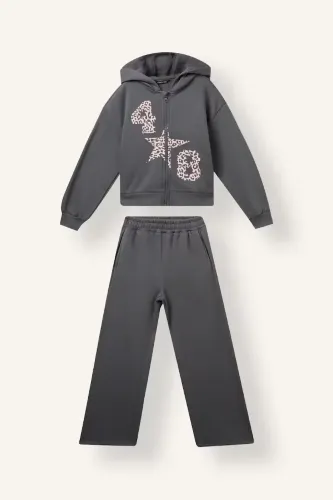 Resim Defacto  Kız Çocuk Sweat Takım I0857A8/GR449