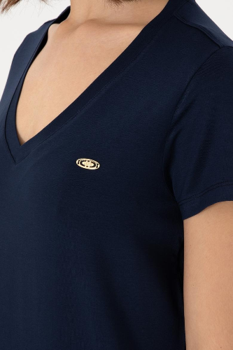 Resim U.s. Polo assn. Kadın T-shirt PU-8789 Cıyosel-Iy26