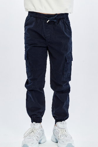 Resim Yenikoza Erkek Çocuk Kanvas Pantolon