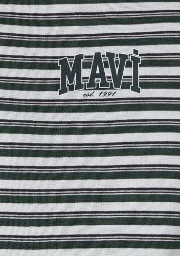 Resim Mavi Kadın T-shirt M1614397-91642