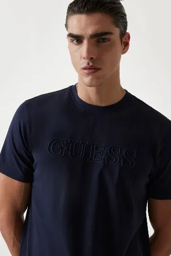Resim Guess Ss Alphy T-Shırt Erkek T-shirt Z2Yı11J1314-Dpm