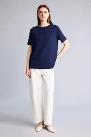 Resim Defacto Kadın T-shirt W9584AZ/NV251
