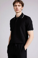 Resim Defacto Erkek T-shirt D7932AX/BK81